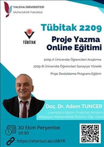 TÜBİTAK 2209 Proje Yazma Online Eğitimi